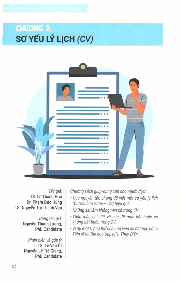 CV writing guide and templates for scholarships